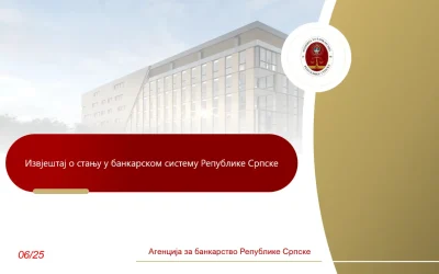 Извјештај о стању у банкарском систему Републике Српске са 30.06.2025. године